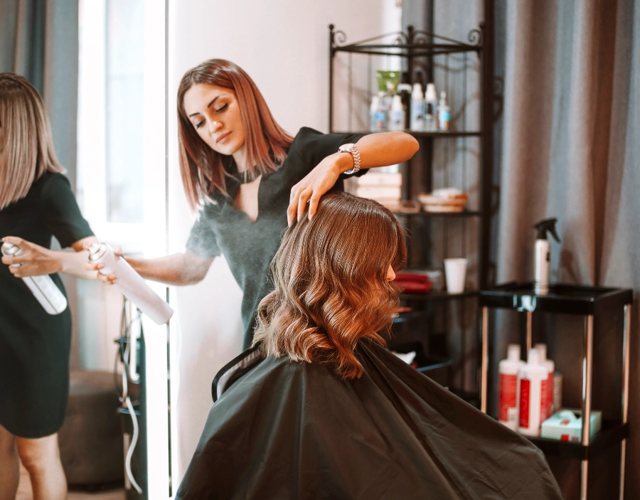 Image for Acme Hair & Beauty Salon Finish Service - Website Builder, Simple Website, Free website template, Best Website Builder, Free Website, Company Website, New Company, Easy Website, Hair styling, Beauty treatments, easy website, No Coding Website